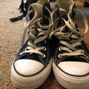Hi-top converse